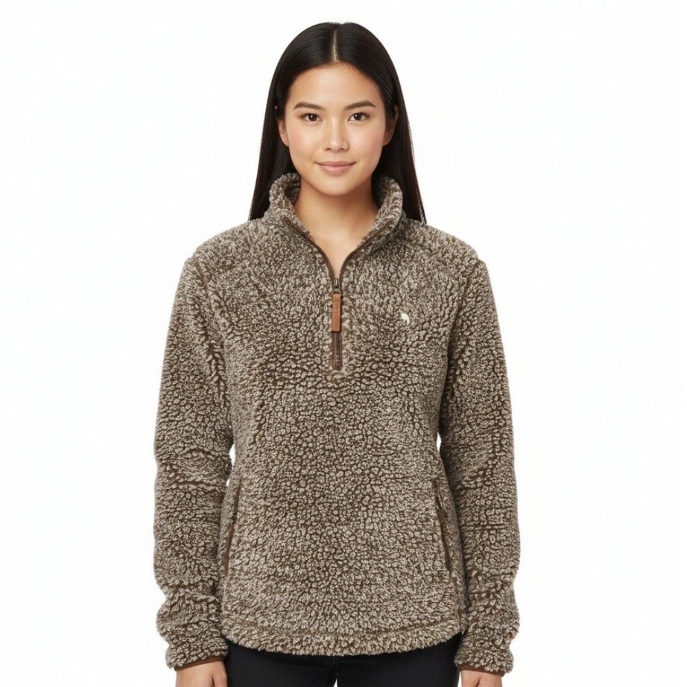 Southern Shirt brown pullover Sherpa size medium